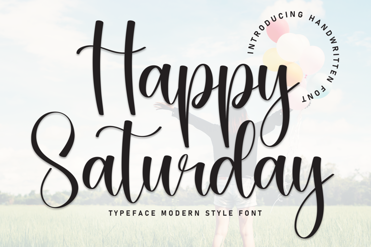Preview of Happy Saturday Font