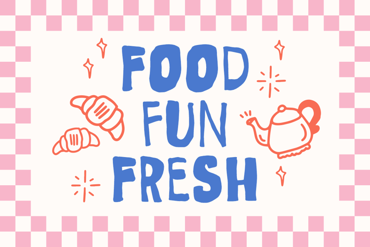 Preview of Ugly Notes Font