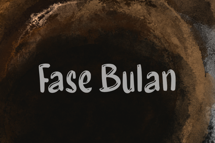 Fase Bulan Font