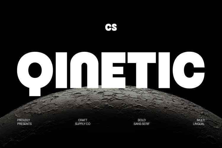 Preview of CS Qinetic Font