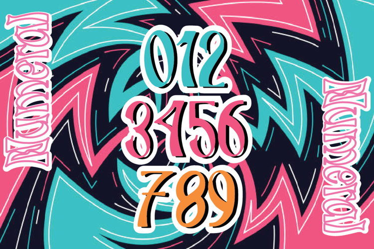 Preview of Meler Nemen Font