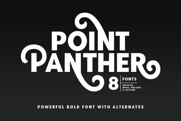 Point Panther Font