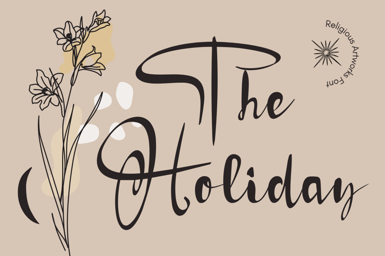 Preview of Religious Artworks Font