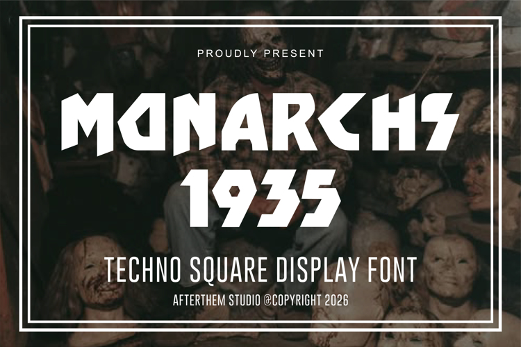 Preview of Monarchs 1935 Font