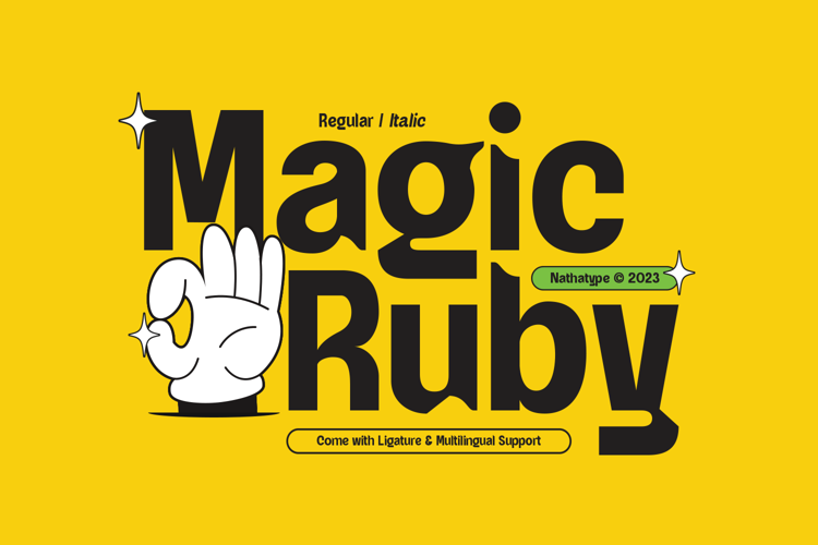 Magic Ruby Font