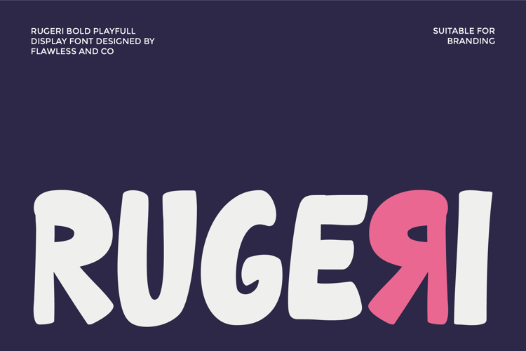 Preview of RUGERI Font