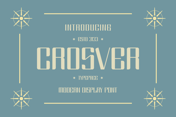 CROSVER Font