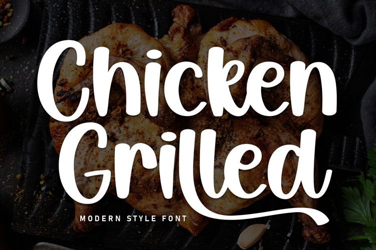 Preview of Chicken Grilled Font