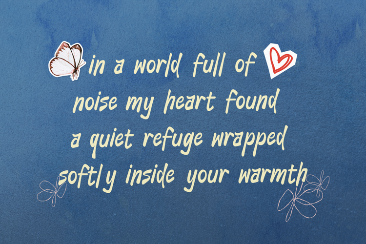 Preview of Blau Forte Font