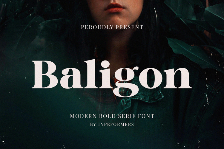 Preview of Baligon Font