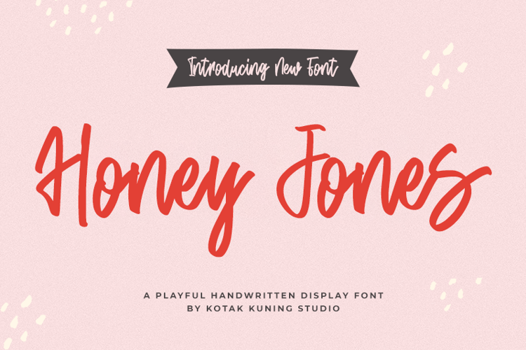Honey Jones Font