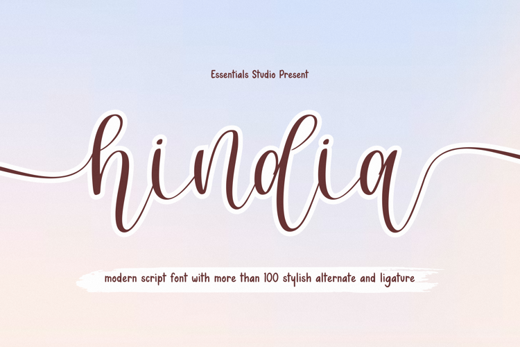hindia Font