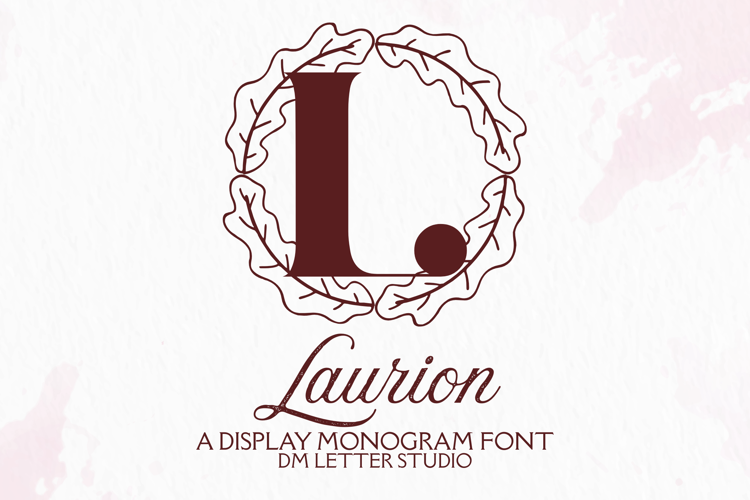 Preview of Laurion Monogram Font