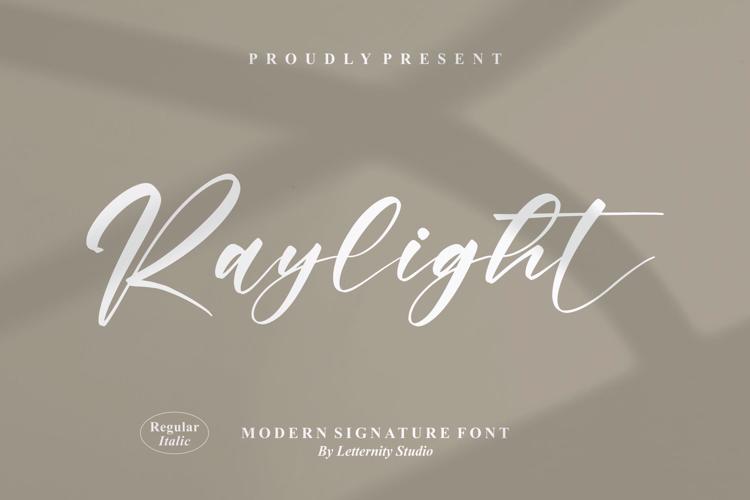 Raylight Font