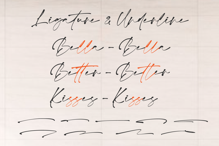 Monita Signature Font