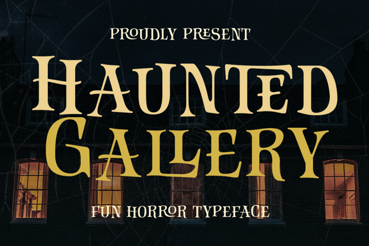 Haunted Gallery Font