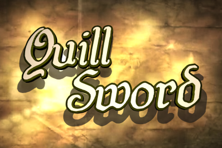 Quill Sword Font