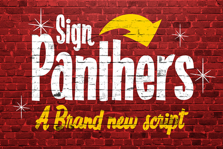Sign Panthers Script Font