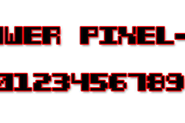 Power Pixel-7 Font