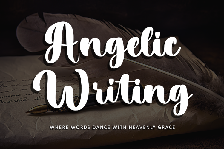 Angelic Writing Font