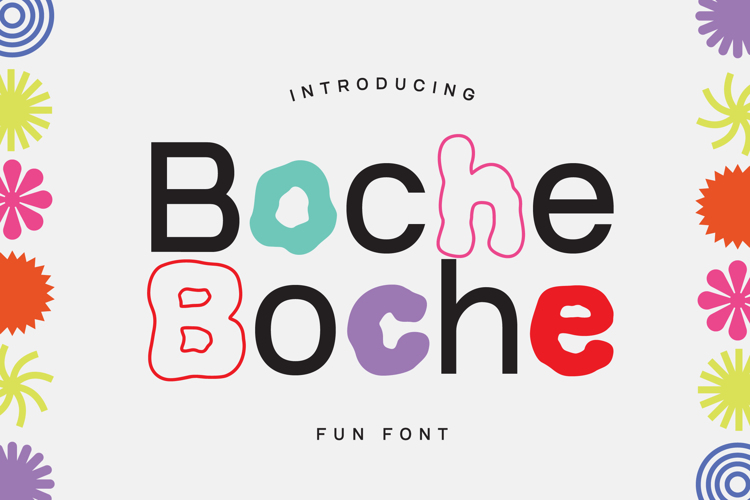 Preview of Boche Font