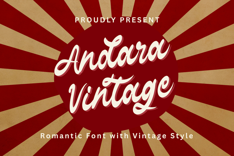 Preview of Andara Vintage Font