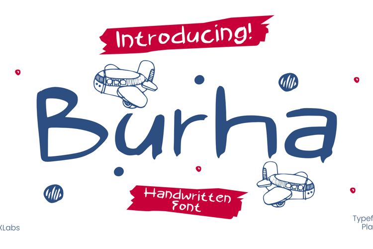 Preview of Burha Font