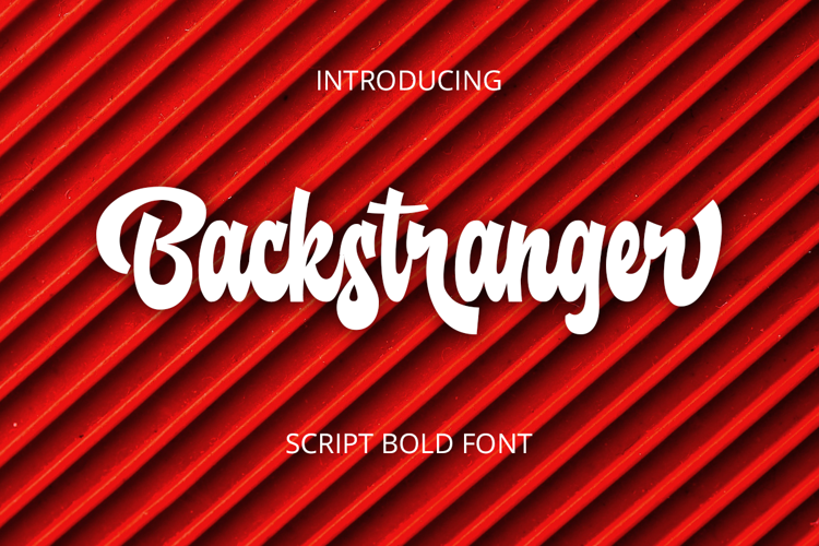 Backstranger Font