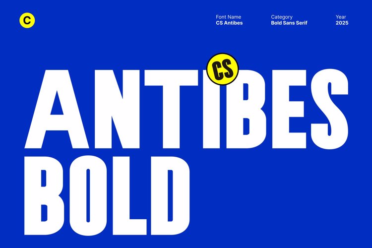Preview of CS Antibes Font