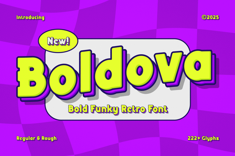 Preview of Boldova Font