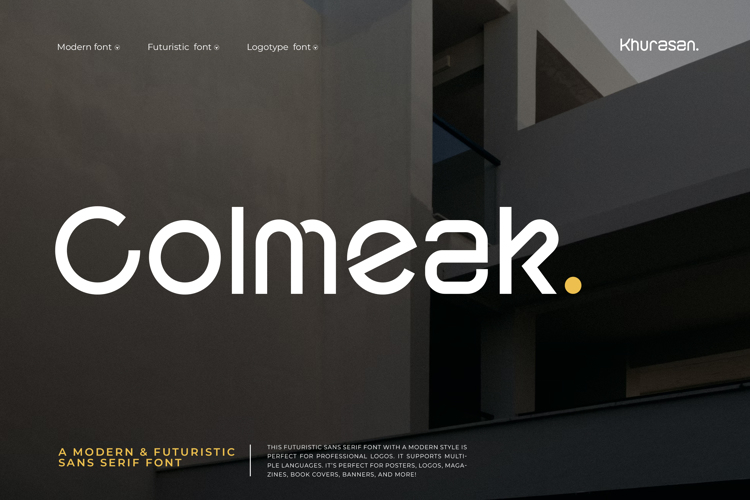 Preview of Colmeak Font