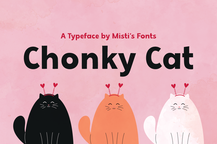 Chonky Cat Font