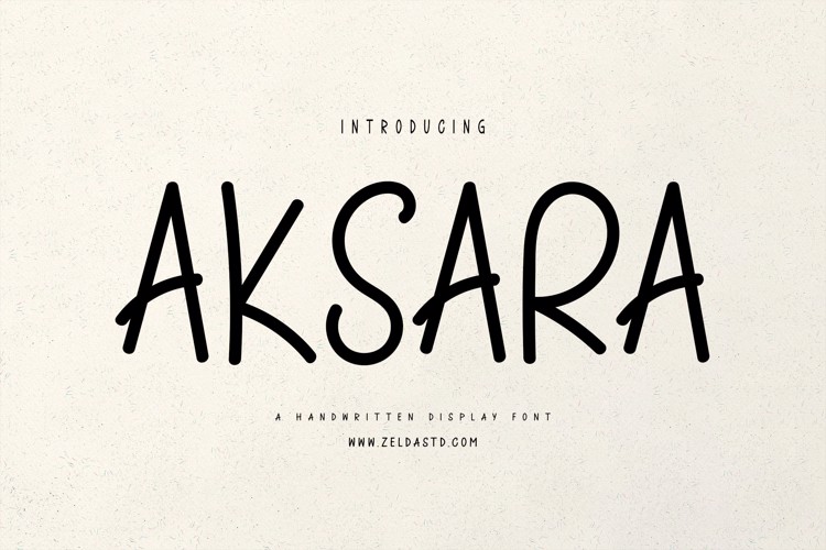 AKSARA Font