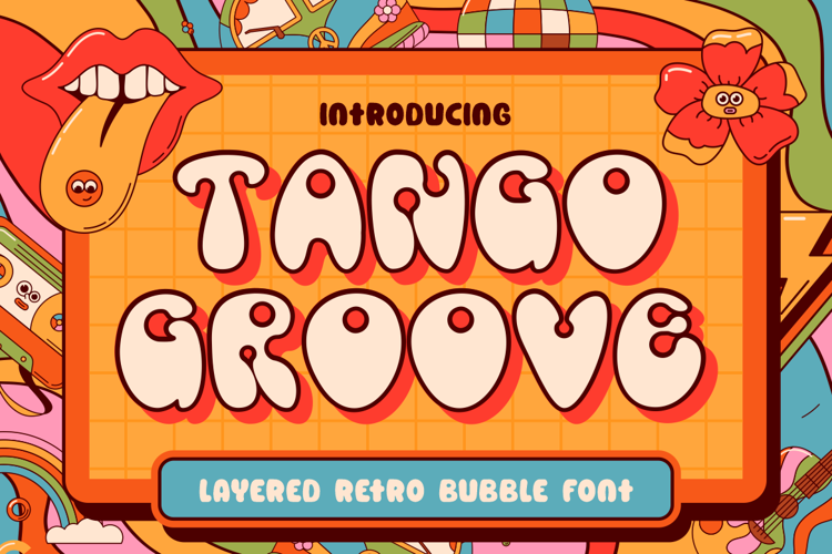 Preview of Tango Groove One Font