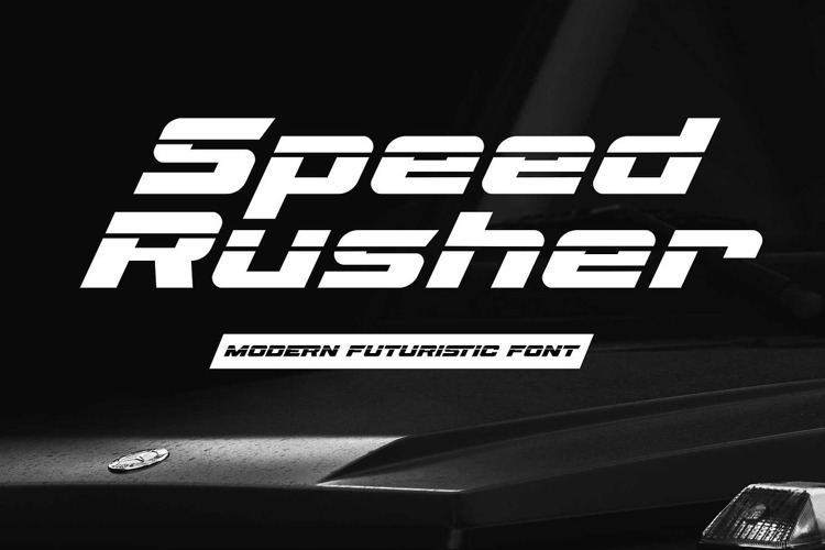 Preview of Speed Rusher Font