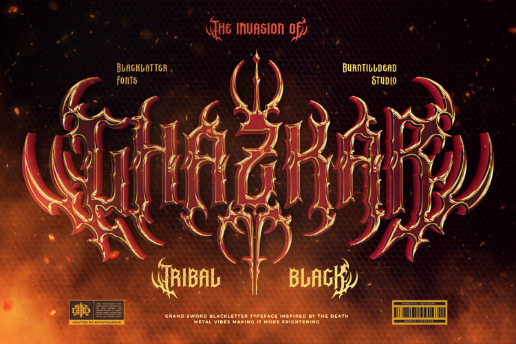 Preview of Ghazkar Font