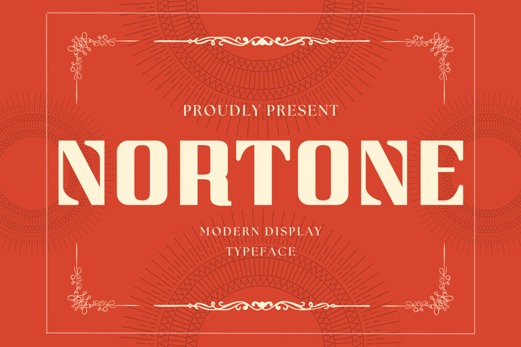 Preview of Nortone Font