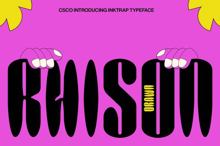 Preview of Rhison Drawn Font