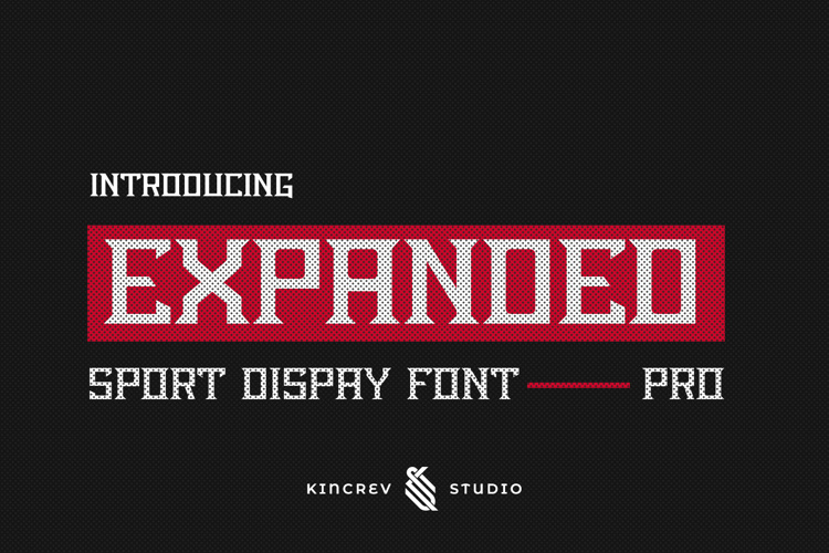 Expanded Pro Font