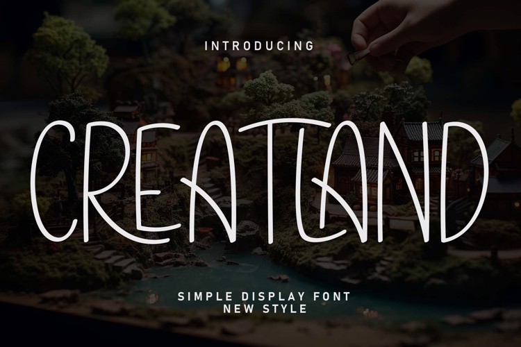 Creatland Font