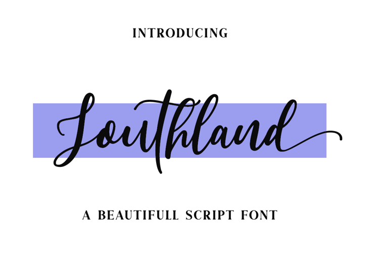 Preview of Southland Font