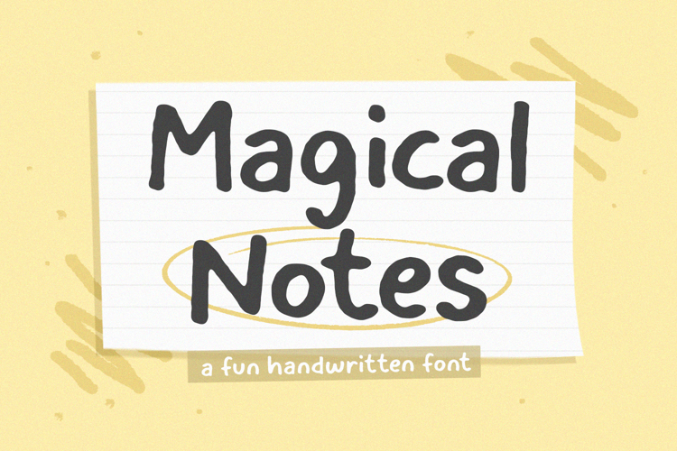 Magicalnotes Font