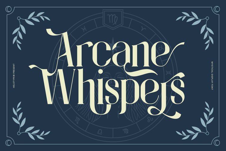 Preview of Arcane Whispers Font