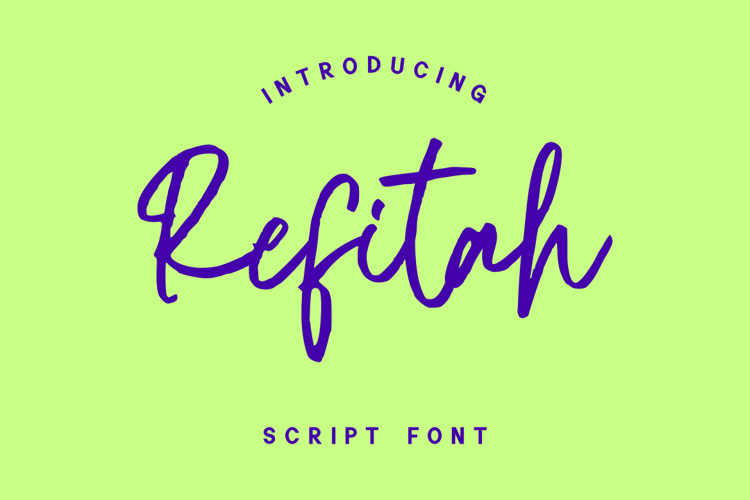 Refitah Font