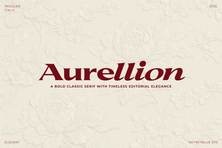 Preview of Aurellion Font