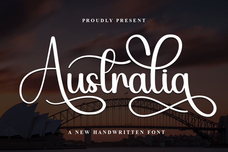 Preview of Australia Font