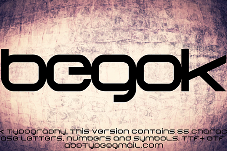 Begok Font