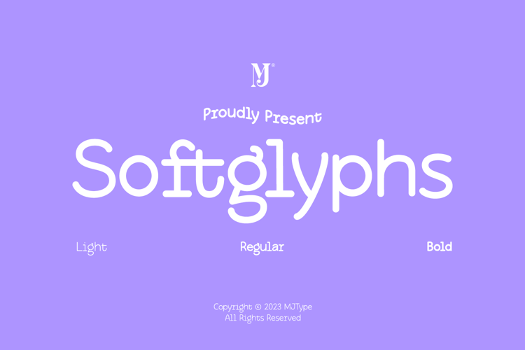 Preview of Softglyphs Font