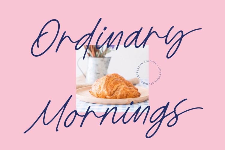 Preview of Buttery Coffee VERSION Font