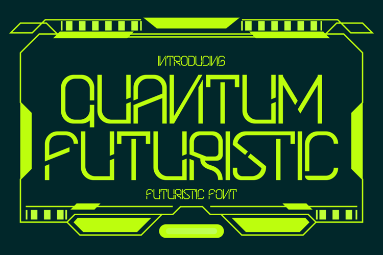 Preview of Quantum Futuristic Font